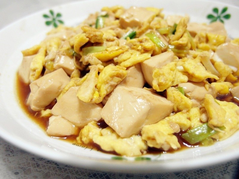 「康宝鲜味炒手鲣鱼风味」 鸡蛋煨豆腐