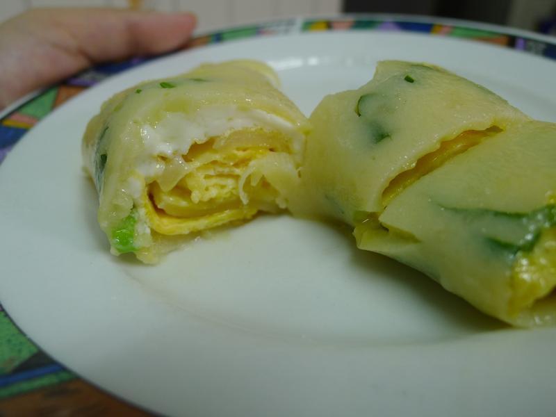 面糊蛋饼皮 & 蛋饼