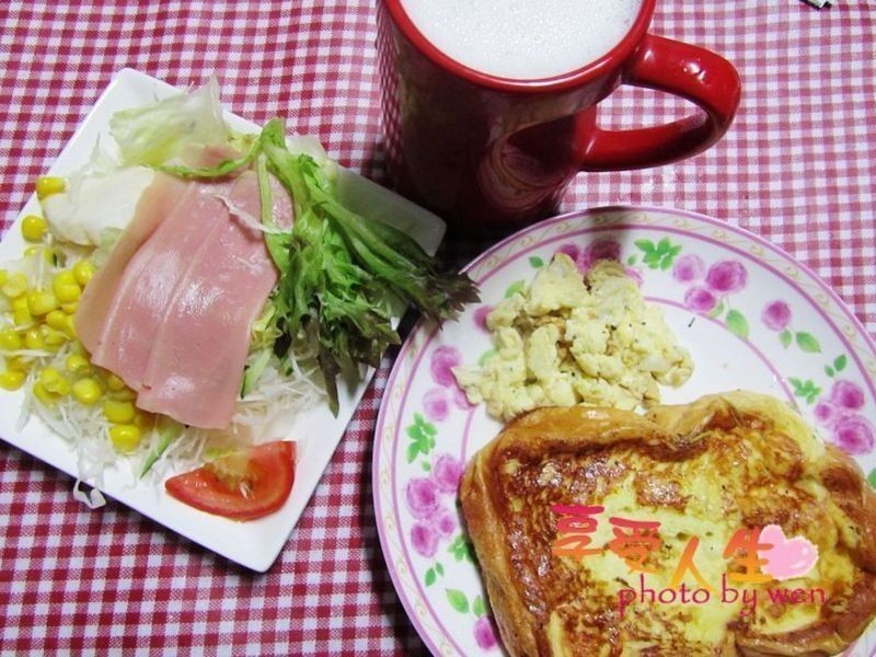 《料理》在家也能享受美味早餐～法国吐司简单做