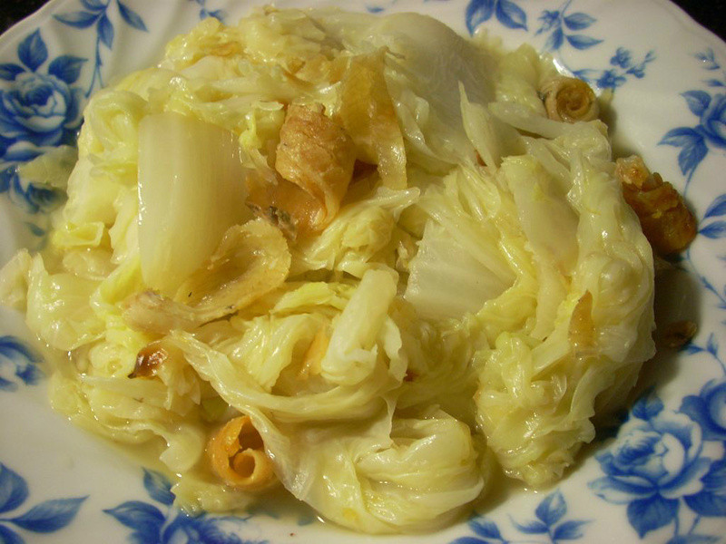 扁鱼白菜