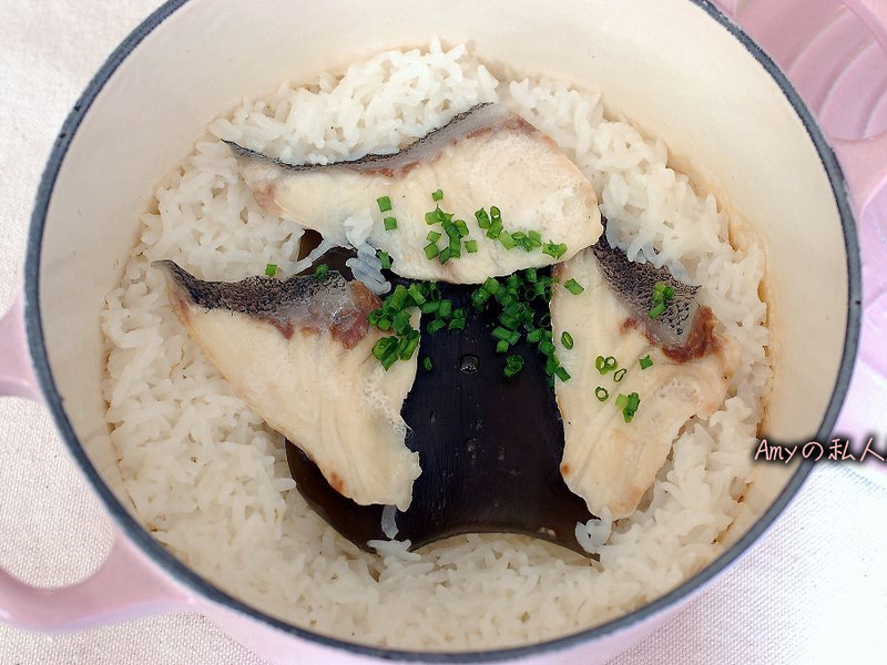 海鲡鲜鱼片炊饭