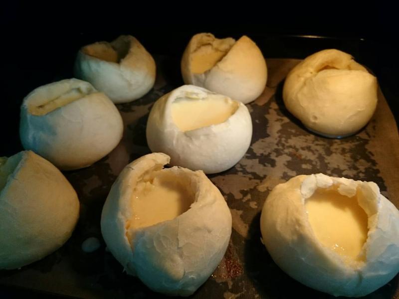 烤布蕾法国面包球