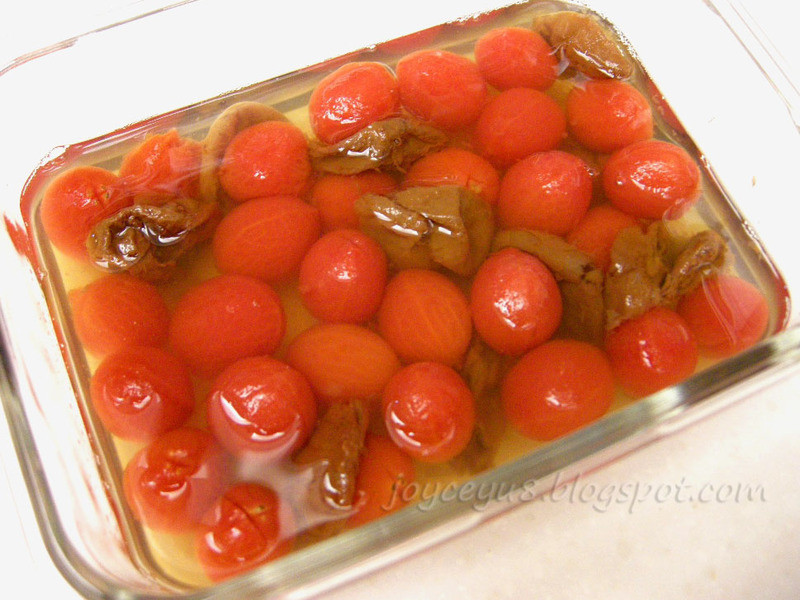 冰梅醃渍蜂蜜番茄