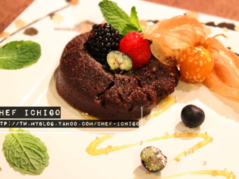 梦幻浓醇巧克力岩浆蛋糕 Chocolate lava cake