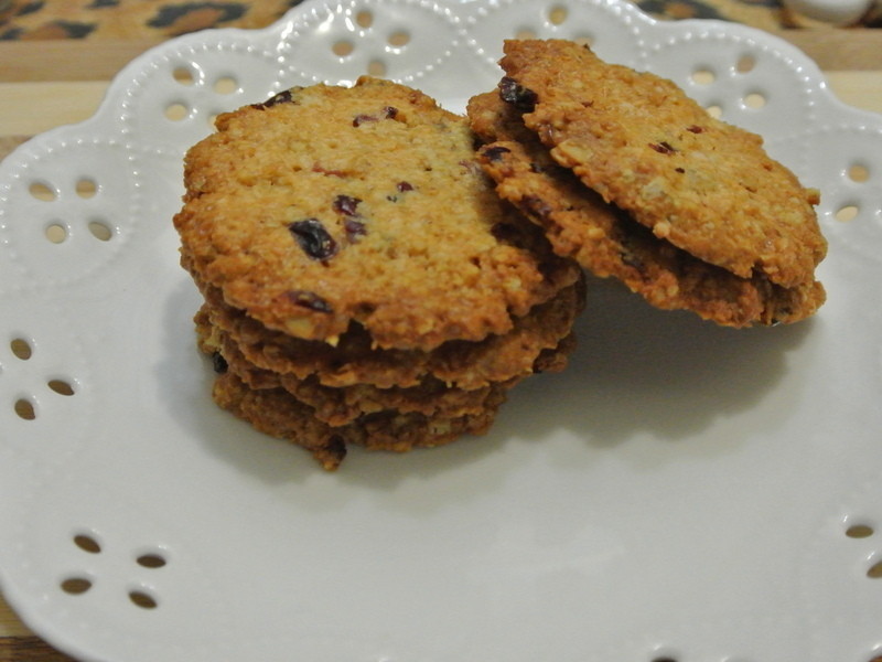 蔓越莓燕麦饼干