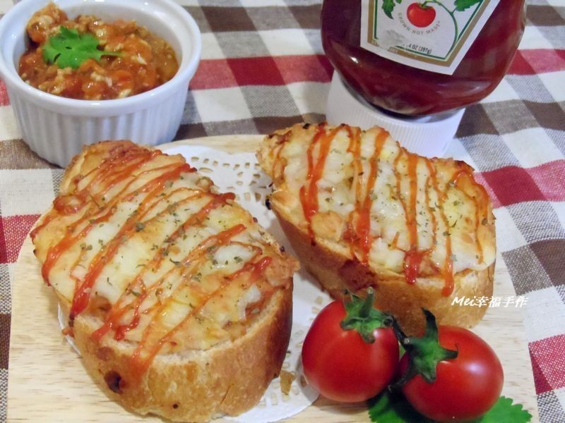【亨氏番茄酱 100% 纯天然】焗烤义大利肉酱法国面包