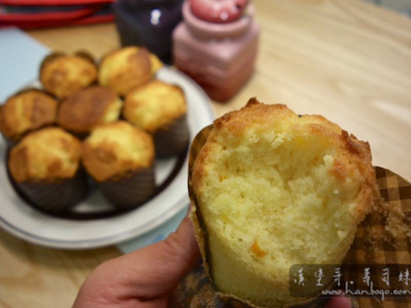 橙味樱桃小蛋糕 Muffin