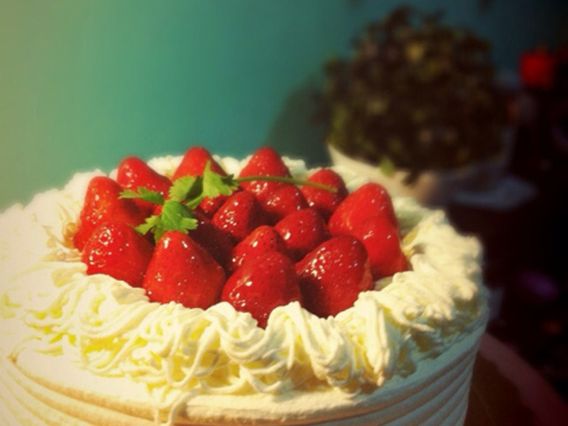 天使~日剧的草莓鲜奶油蛋糕