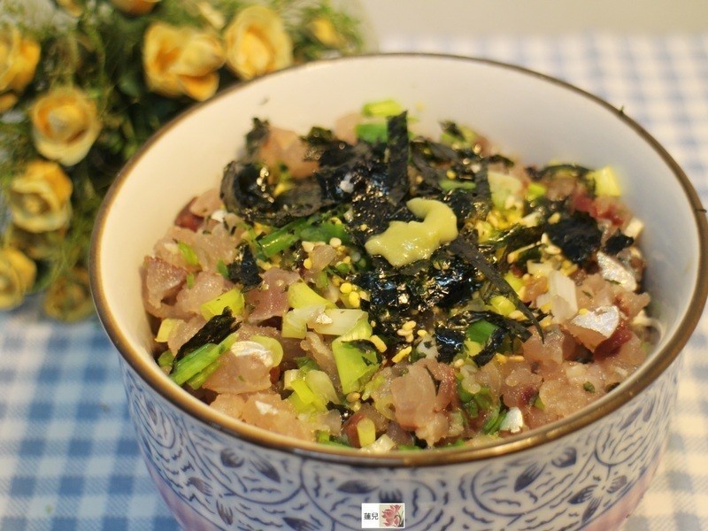 竹荚鱼丼饭