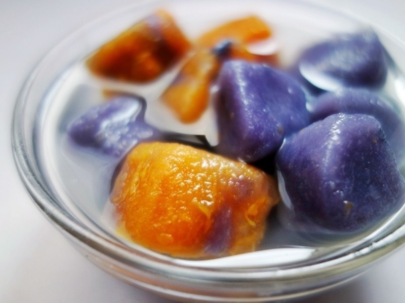 紫薯圆&地瓜圆