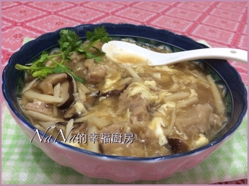 香菇竹笋赤肉羹汤
