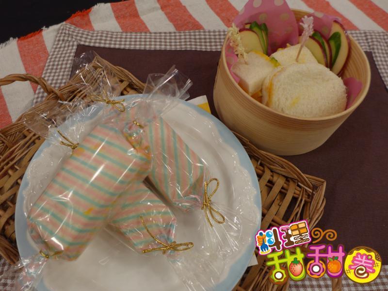 料理甜甜圈【甜蜜午茶】南瓜沙拉吐司棒
