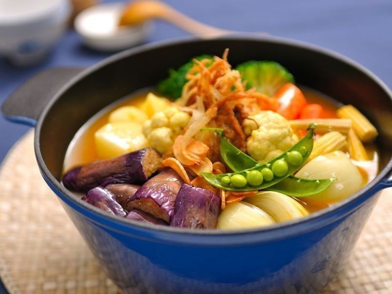 蔬菜排骨咖哩锅