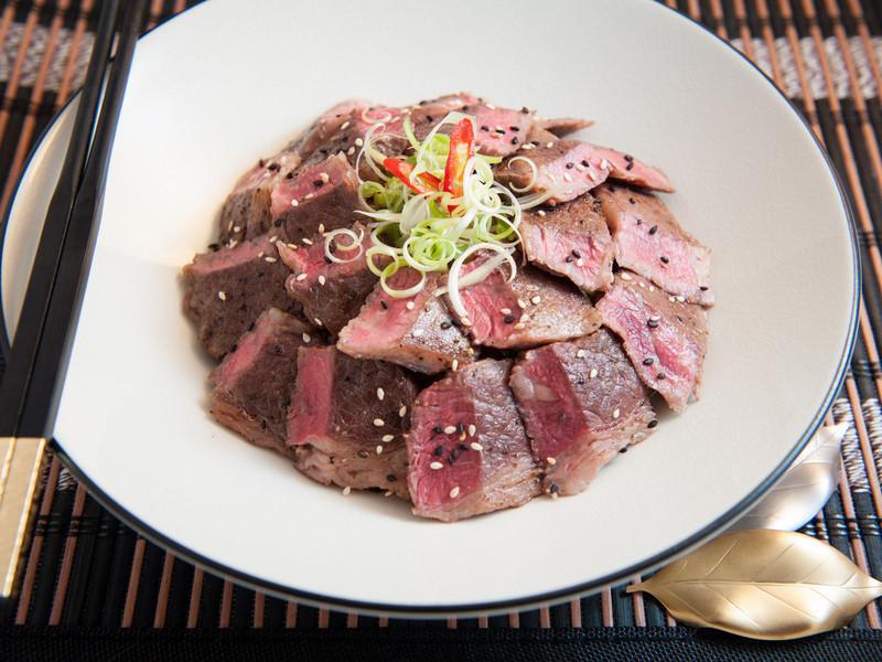 牛小排丼饭