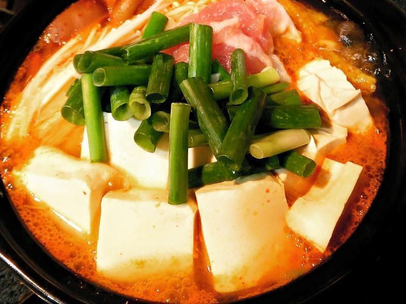泡菜豆腐猪肉锅