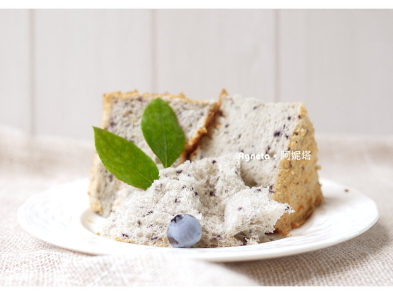 [阿妮塔♥sweet] ♥柔软蓝莓戚风蛋糕。