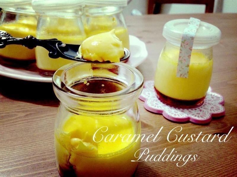 焦糖鲜奶布丁 Caramel Custard Puddings