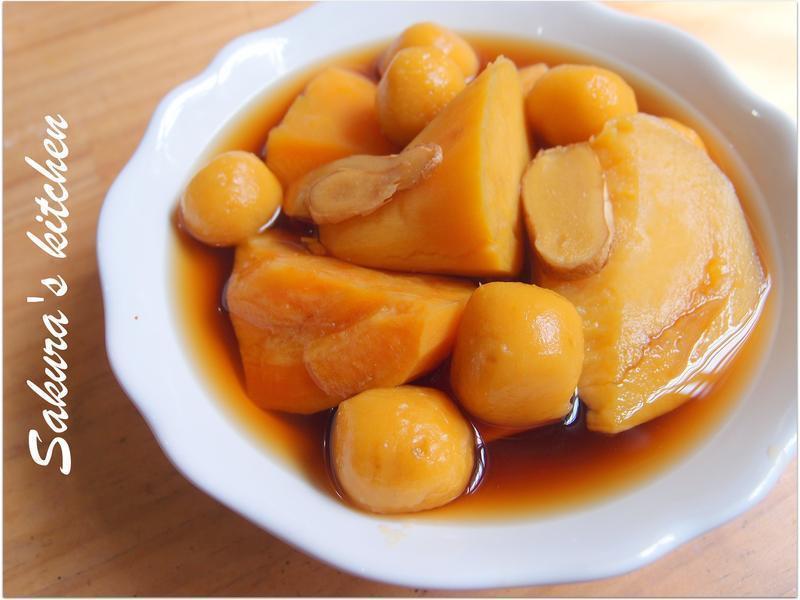 薯圆地瓜姜汁汤