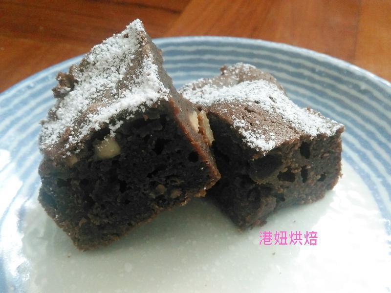 [港妞烘焙] 布朗尼蛋糕 Brownie