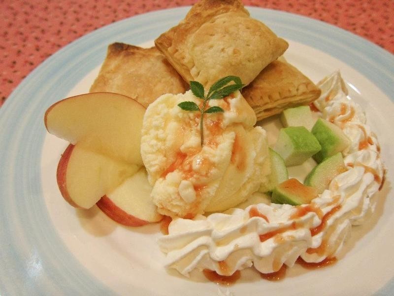 【吴双の爱妻甜点】低热量的冰淇淋苹果派