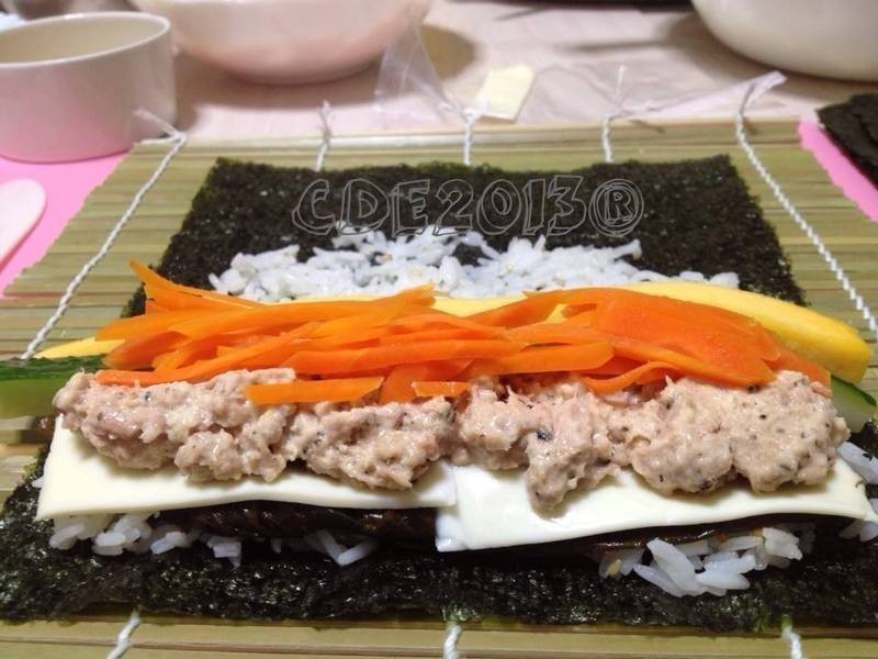 CDE 韩式鲔鱼饭卷참치 김밥Chamchi Kimbap