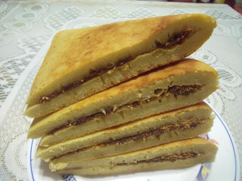 传统麦煎饼(黑糖花生饀)