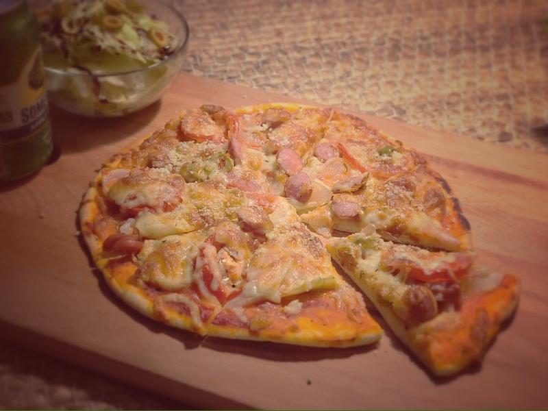 义式香肠比萨 sausage pizza