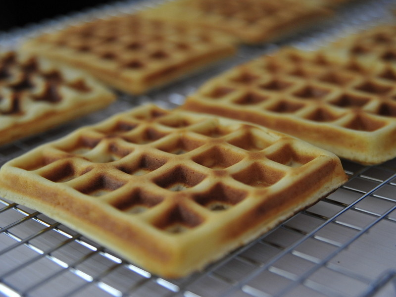 Q软版美式格子松饼 | America Waffle