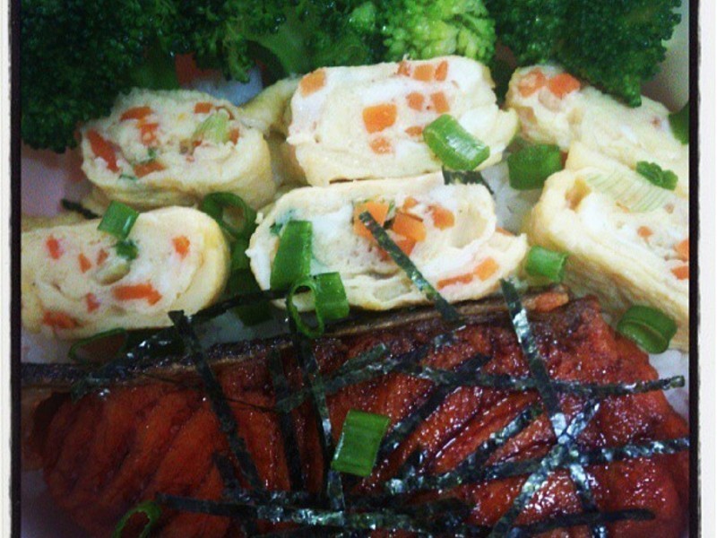 日式鲑鱼盖饭