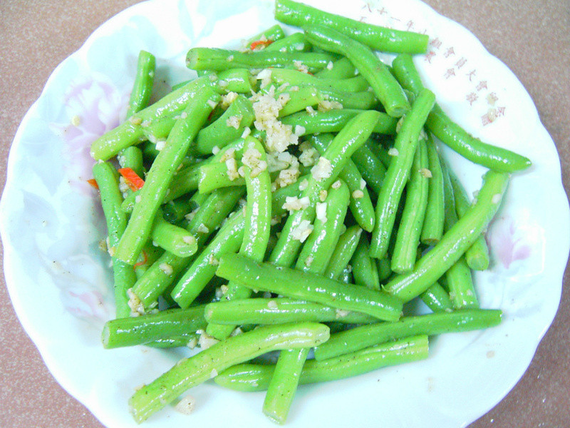 蒜末四季豆(敏豆)