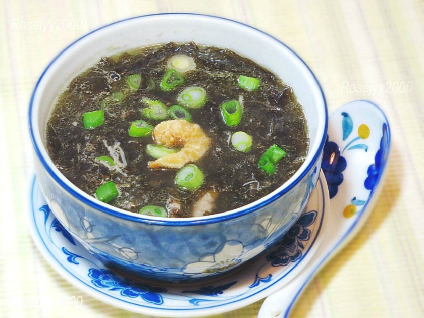 牛肉虾干紫菜汤