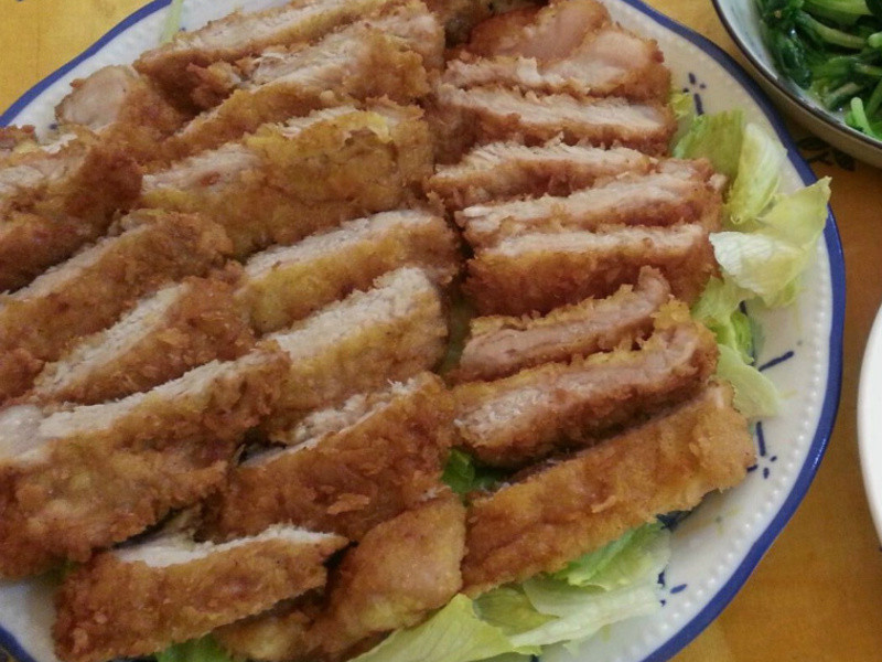 香酥嫩炸猪排