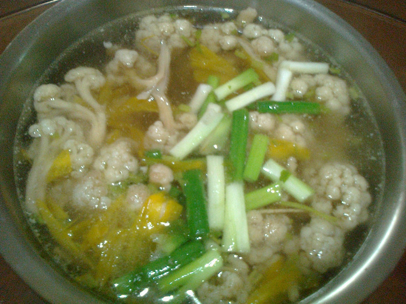 花椰菜干汤
