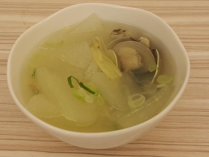 消暑的冬瓜蛤蜊汤