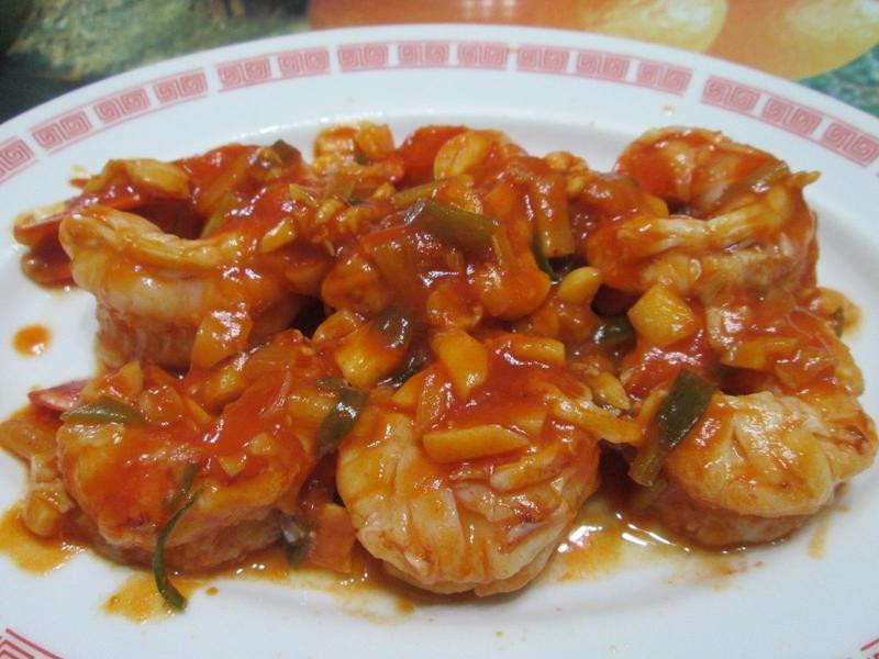 茄汁天使红虾