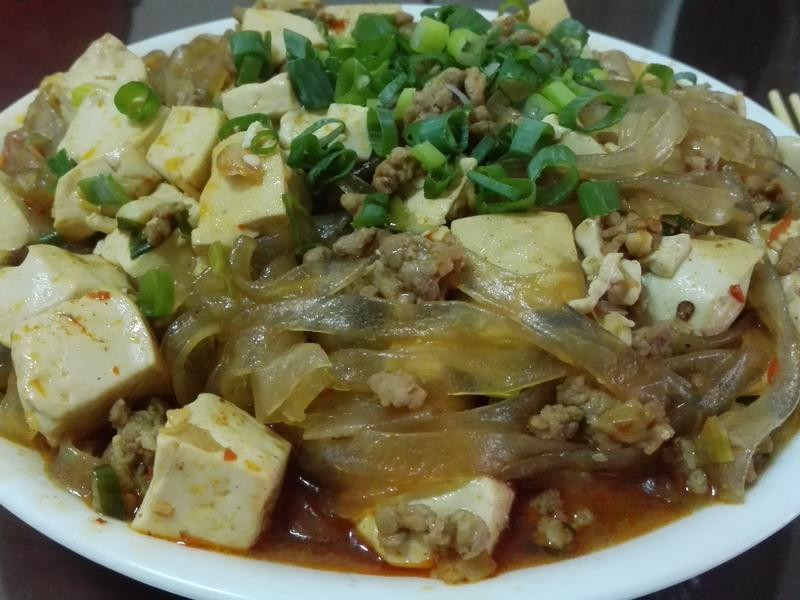 咖哩麻婆豆腐粉丝煲