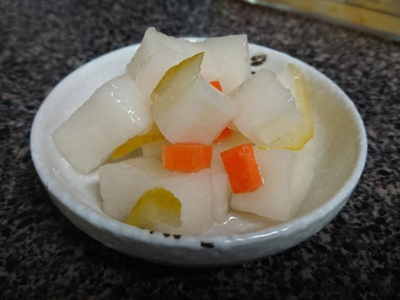 柚子蜜渍萝卜