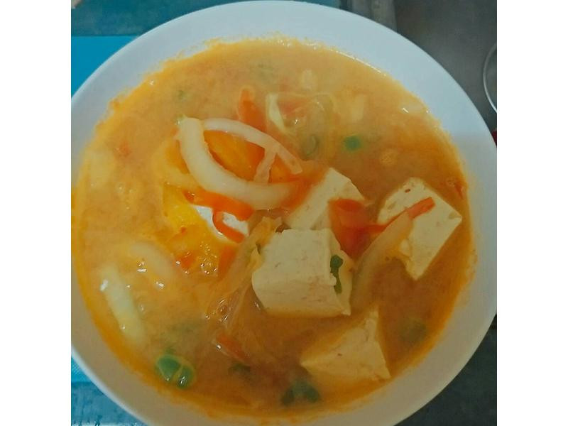 番茄泡菜味噌汤