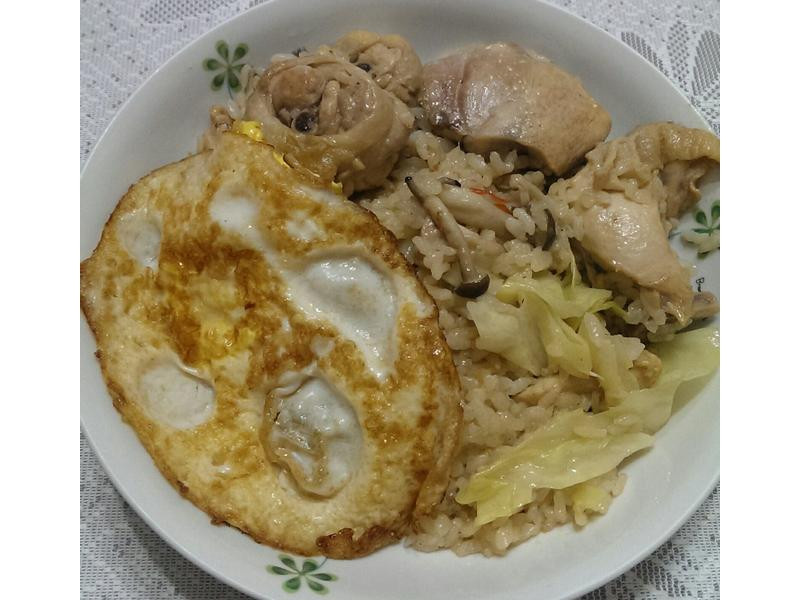 香喷喷麻油鸡饭