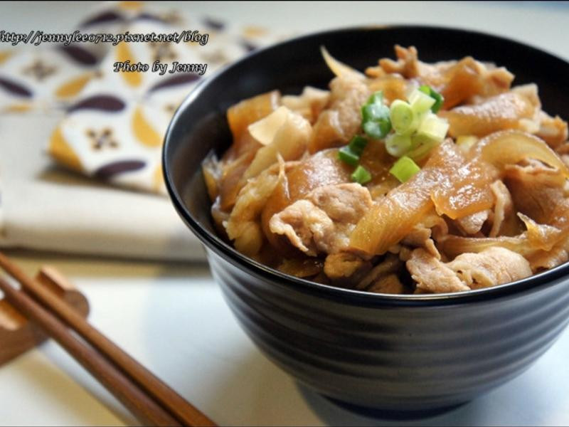 寿喜烧猪肉丼饭