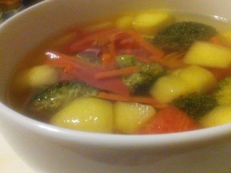 蕃茄苹果蔬菜汤