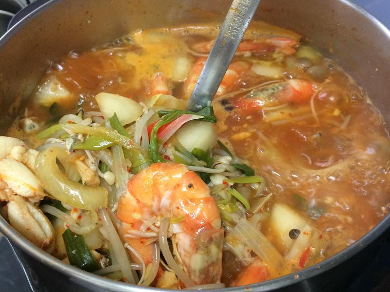 韩式辣鱼汤