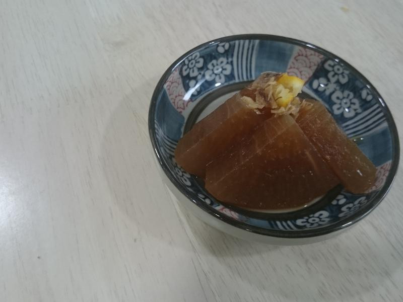 酱油渍萝卜佐台湾鲷柳橙