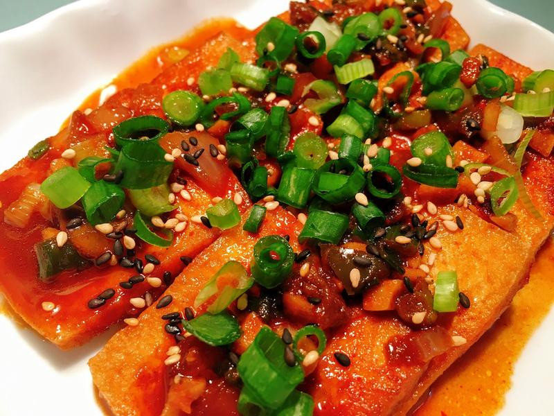 韩式辣酱炖豆腐