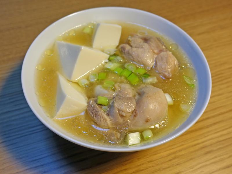 味噌豆腐鸡汤