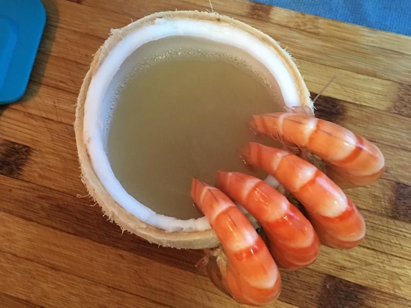 椰汁香茅虾
