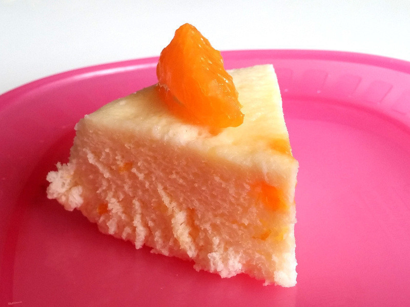简单橘子味蛋白蛋糕