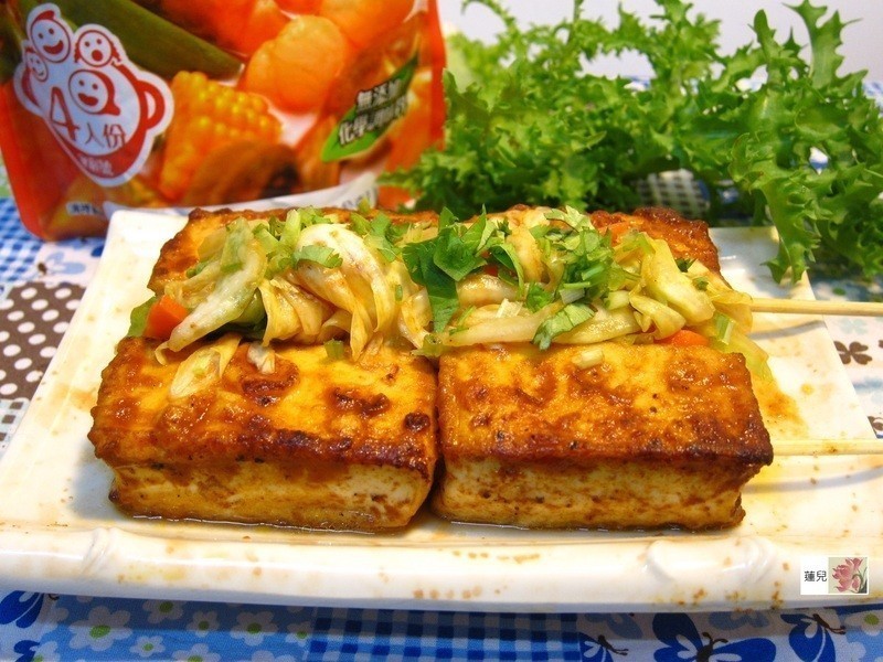 烤臭豆腐&茄汁泡菜