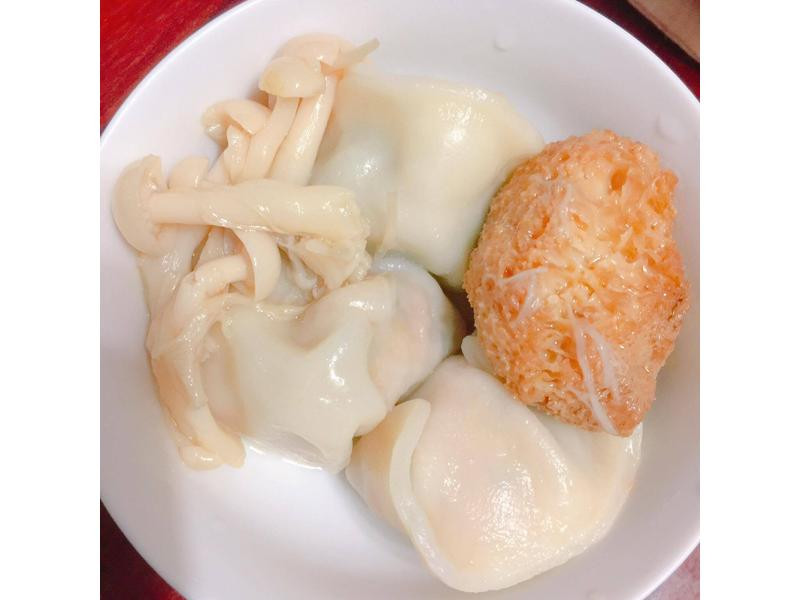 菇菇麻油水饺