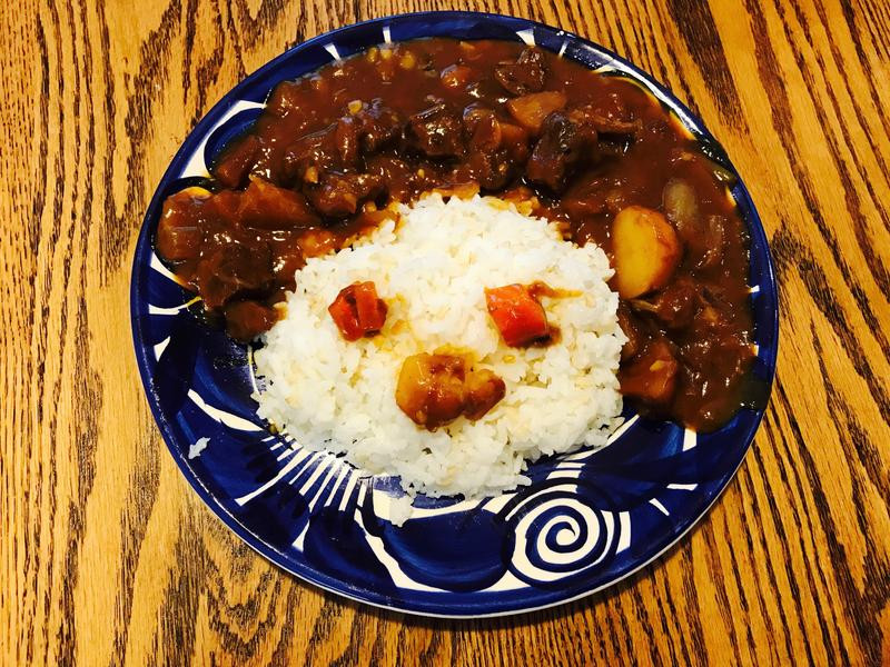 清冰箱牛肉咖哩饭